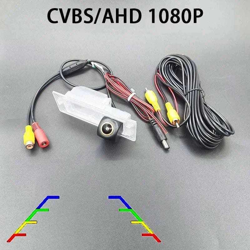 1080P AHD Rear View Camera 170° for Jeep Renegade Fiat Tipo 2015–2019-8400 CCD Track / China Mainland / 12 V