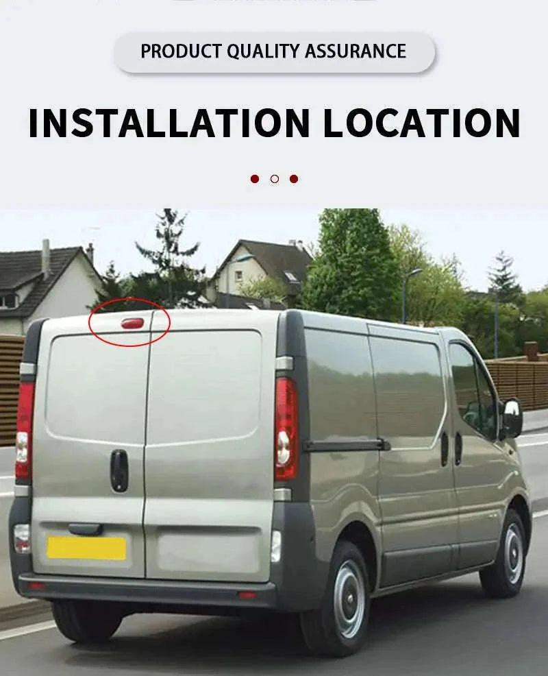 1080P AHD Reverse Camera Brake Light for Trafic Vivaro Combo-CVBS720P-AHD1080P / 12 V