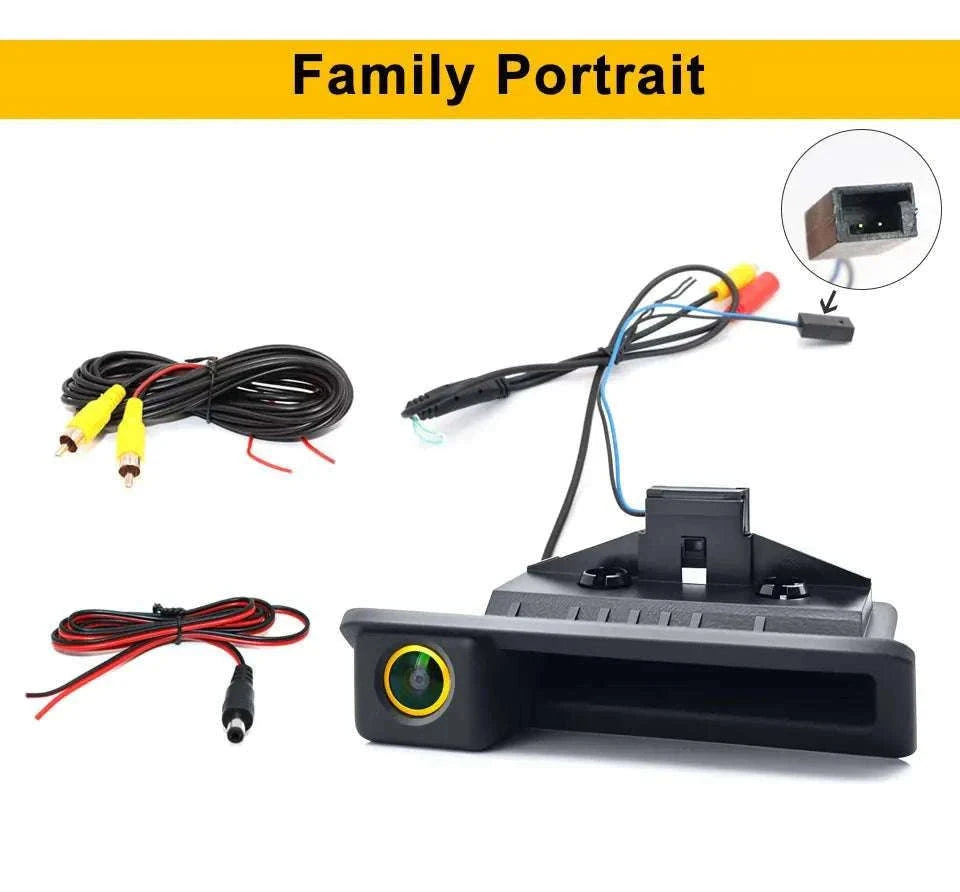 1080P AHD Reverse Camera for BMW Trunk Handle Backup View-AHD 1080P