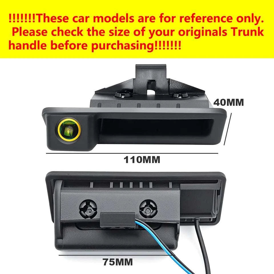 1080P AHD Reverse Camera for BMW Trunk Handle Backup View-AHD 1080P