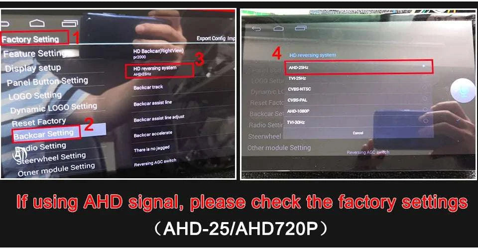 1080P AHD Reverse Camera for BMW Trunk Handle Backup View-AHD 1080P