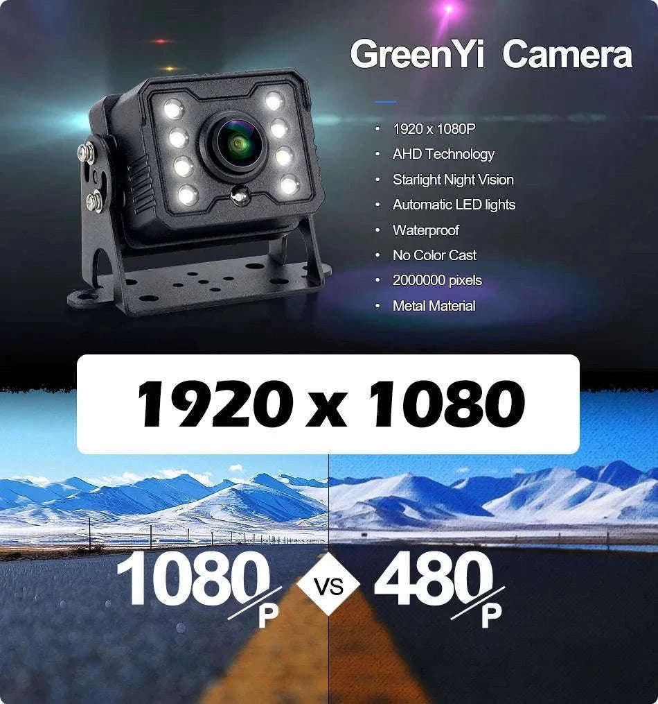 1080P AHD Truck Rear View Camera-720P AHD Camera