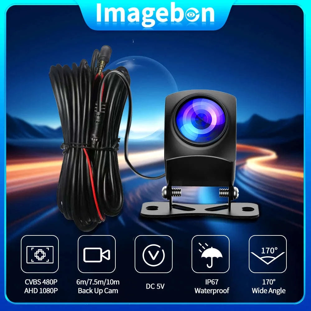 1080P Backup Rear Camera 4 Pin 2.5mm for Mirror DVR-1080P 6m / spain