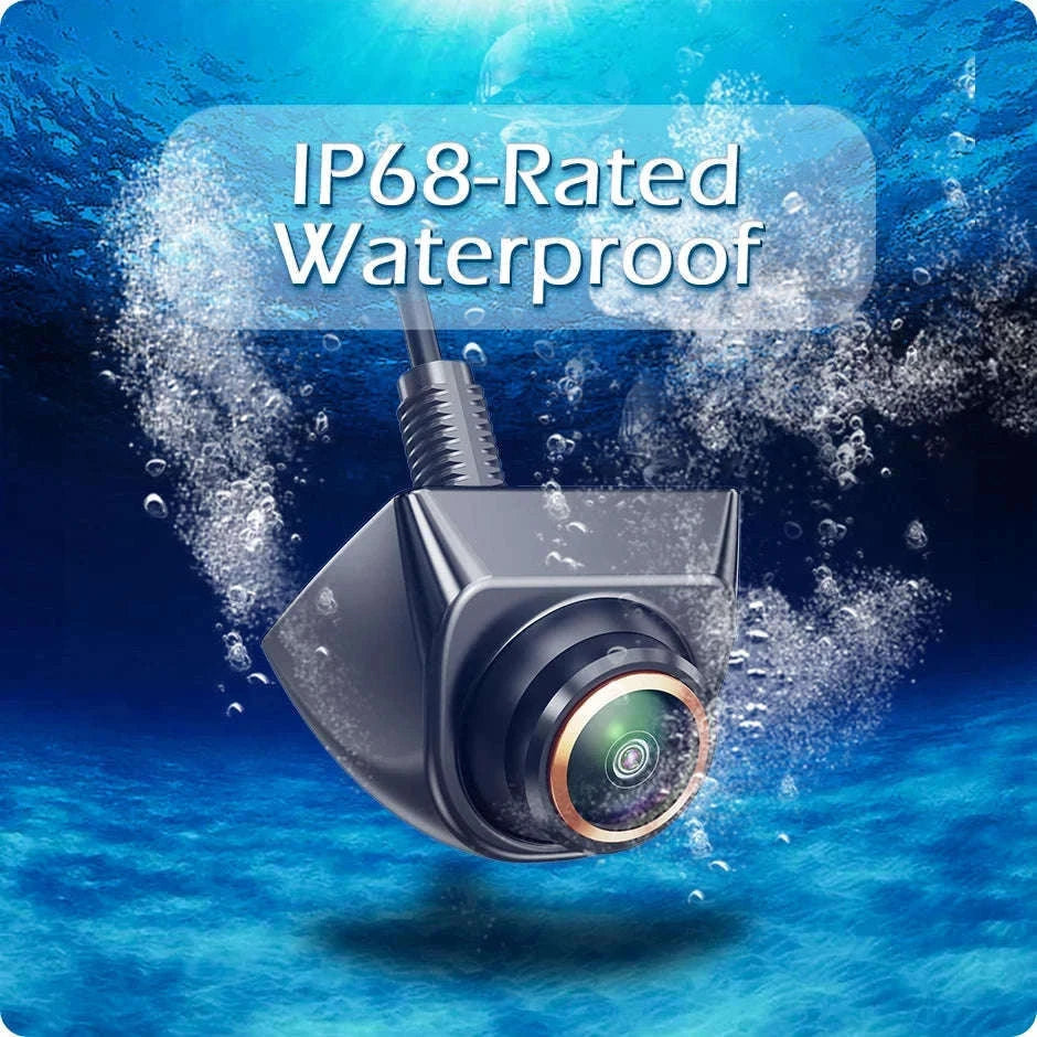 1080P Car Rear View Camera 170° Night Vision-White-AHD1080P