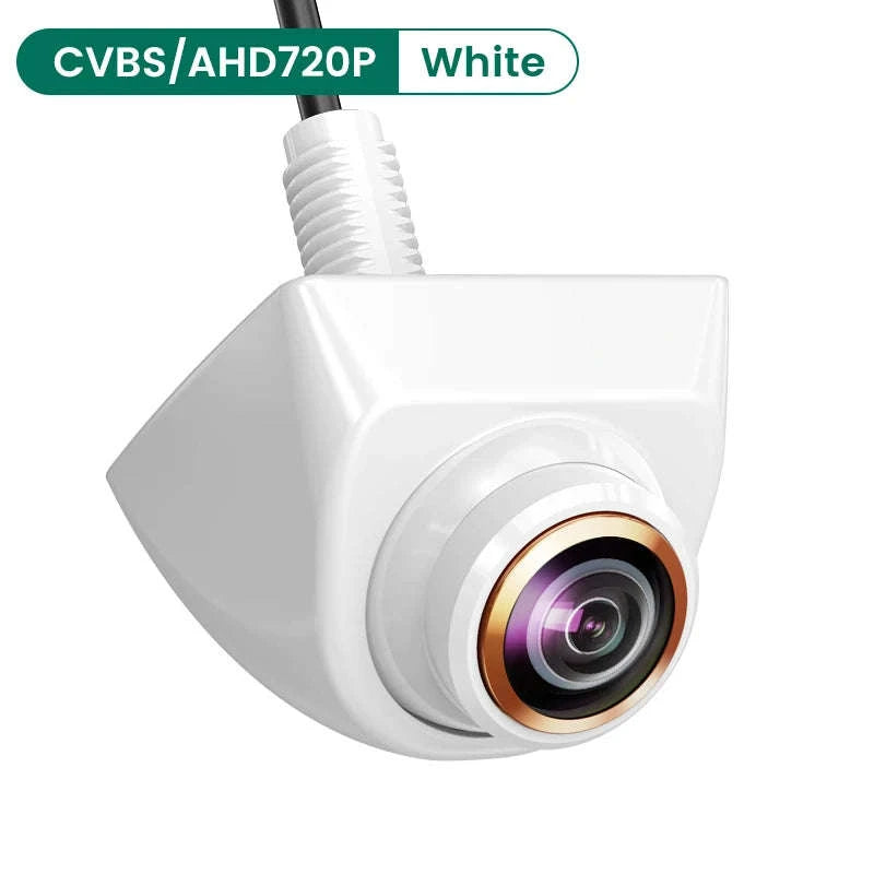 1080P Car Rear View Camera 170° Night Vision-White-AHD1080P