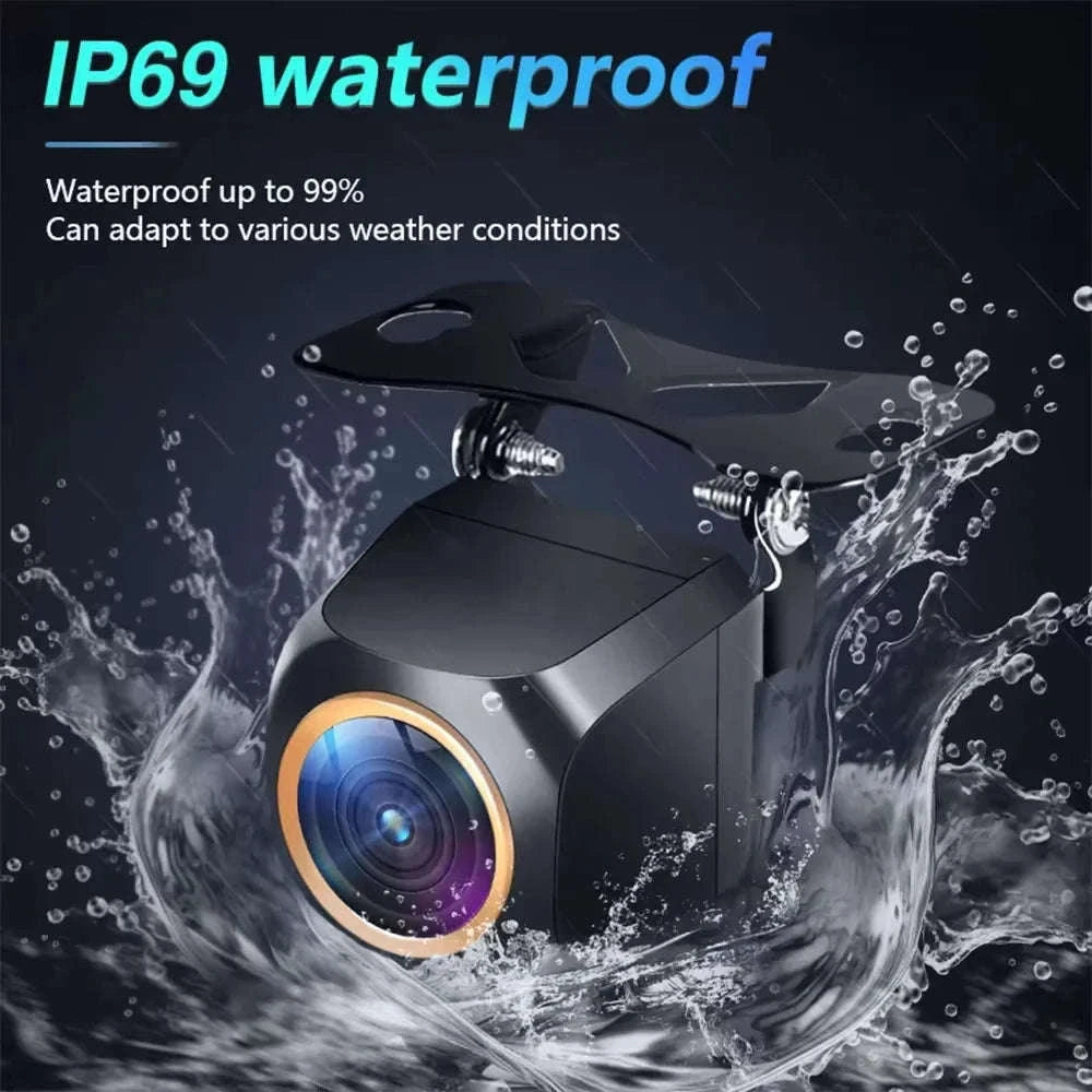 1080P Car Rear View Camera with 200° Fisheye Lens-200 / 12 V