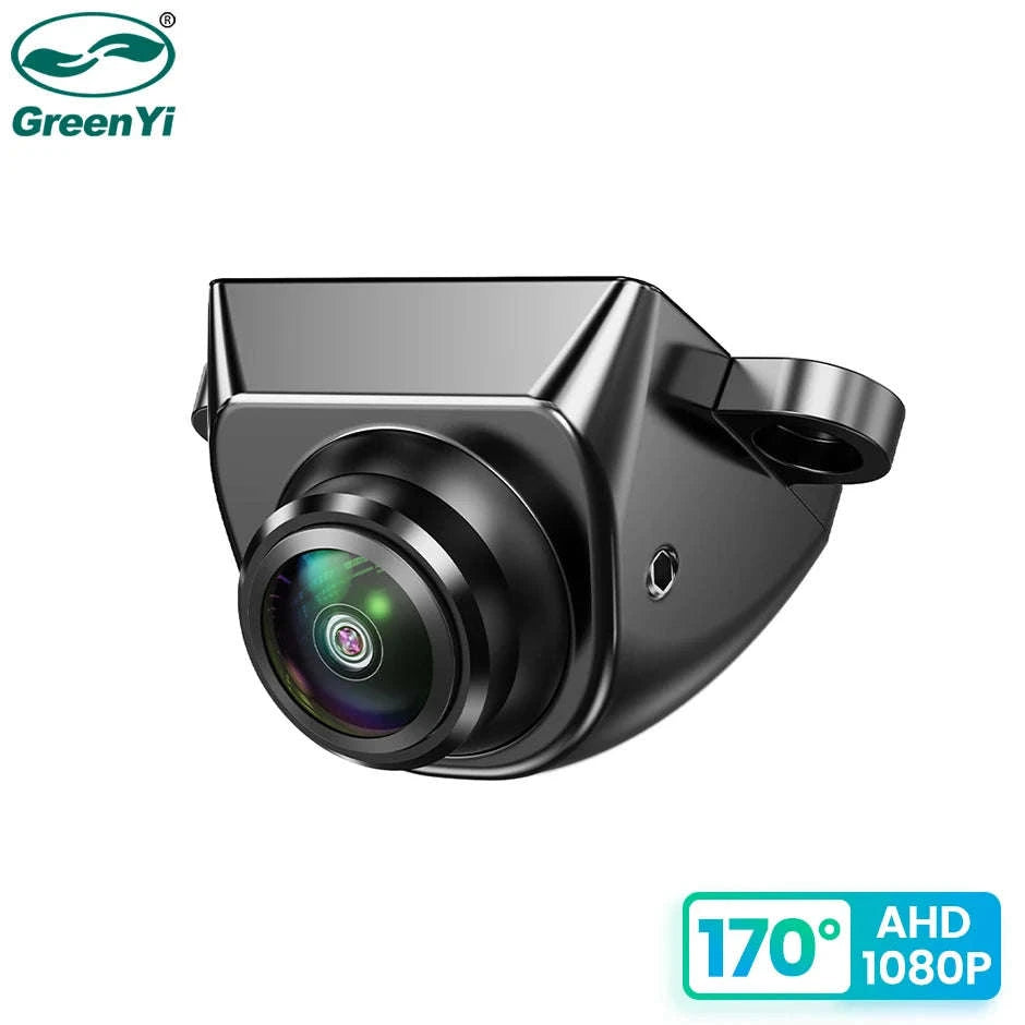 1080P Car Rear View Camera with Night Vision and 170° Wide-Angle Lens-Black / AHD1080P