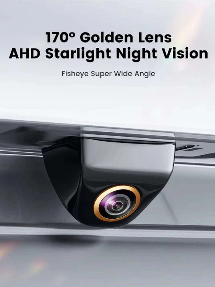 1080P Car Rear View Camera with Night Vision-CVBS AHD 720P Silver / 12V-24V