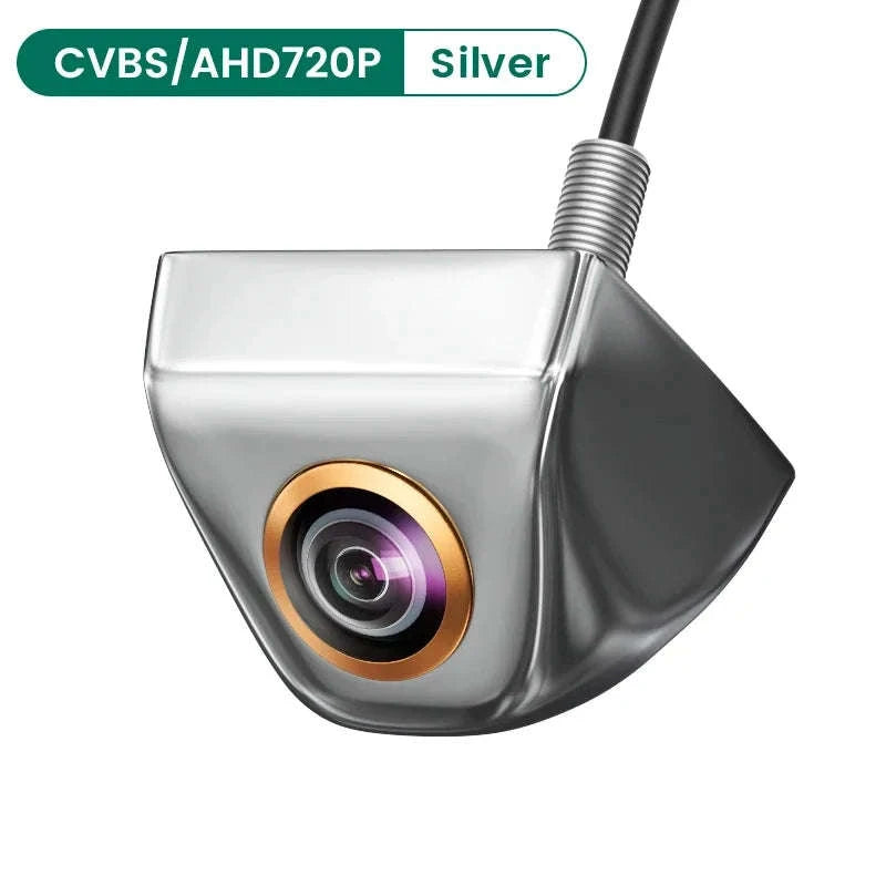 1080P Car Rear View Camera with Night Vision-CVBS AHD 720P Silver / 12V-24V