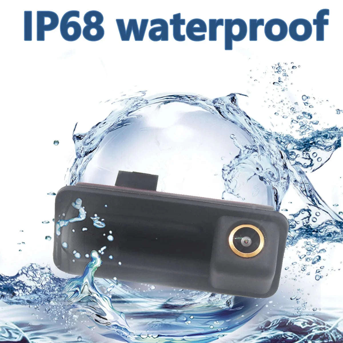 1080P Car Rear View Reverse Camera-AHD 1080P-CVBS / 12 V