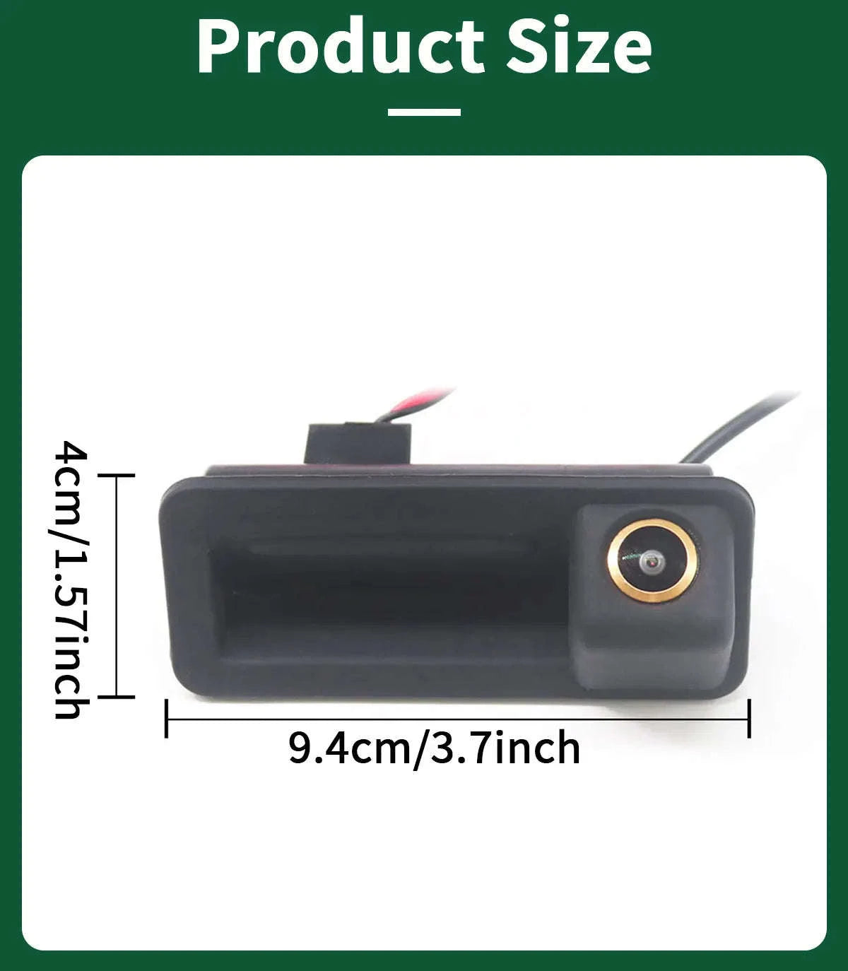 1080P Car Rear View Reverse Camera-AHD 1080P-CVBS / 12 V
