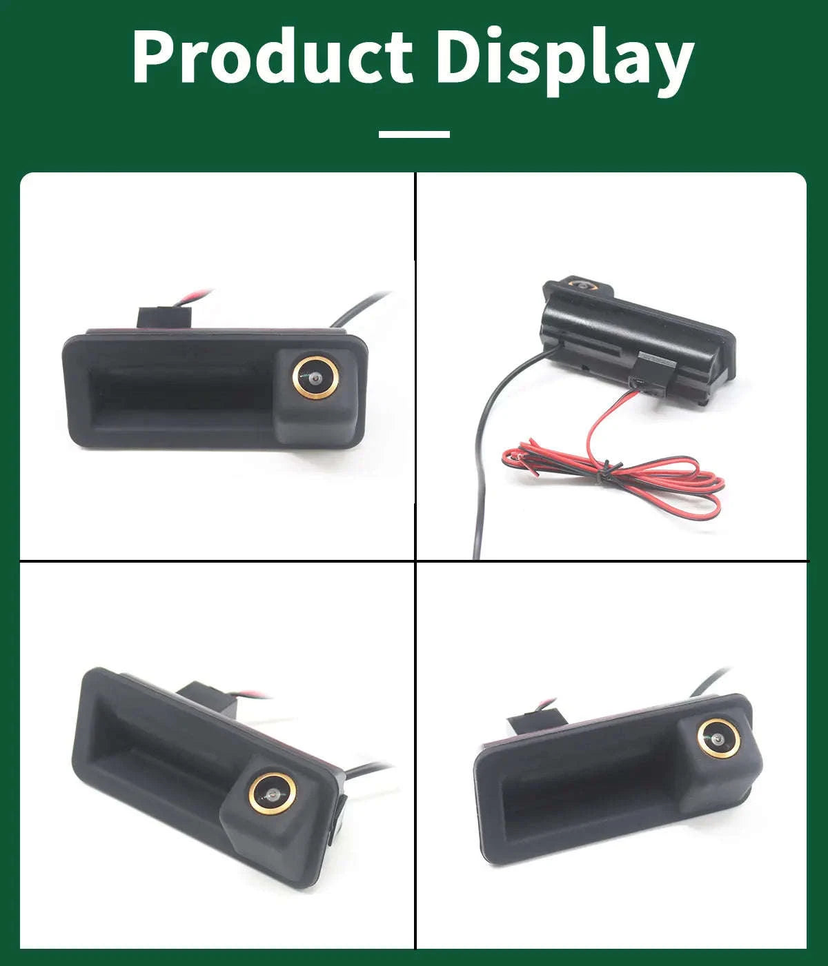 1080P Car Rear View Reverse Camera-AHD 1080P-CVBS / 12 V