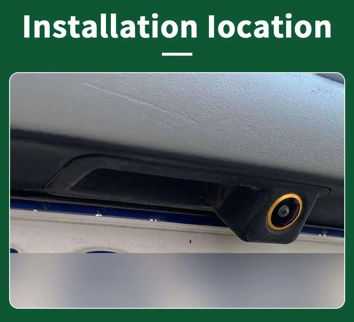 1080P Car Rear View Reverse Camera-AHD 1080P-CVBS / 12 V