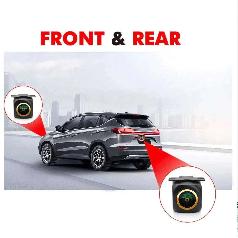 1080P Fisheye Backup Camera with 170° Wide View & Night Vision-C