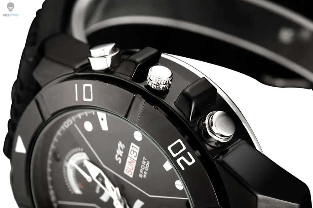 1080p Full HD Wrist Watch Security Camera with 32GB Storage-Default Title