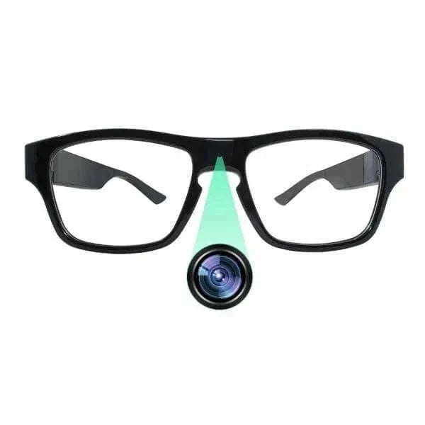 1080P Glasses Mini DVR with Dual Batteries-Default Title