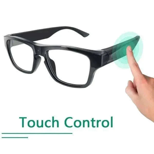1080P Glasses Mini DVR with Dual Batteries-Default Title