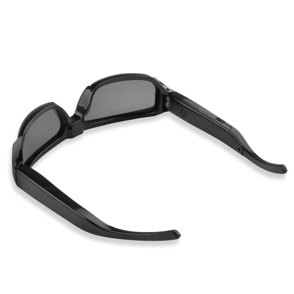 1080P HD Camera Glasses with Audio Recording and 120° Wide Angle-black / China Mainland