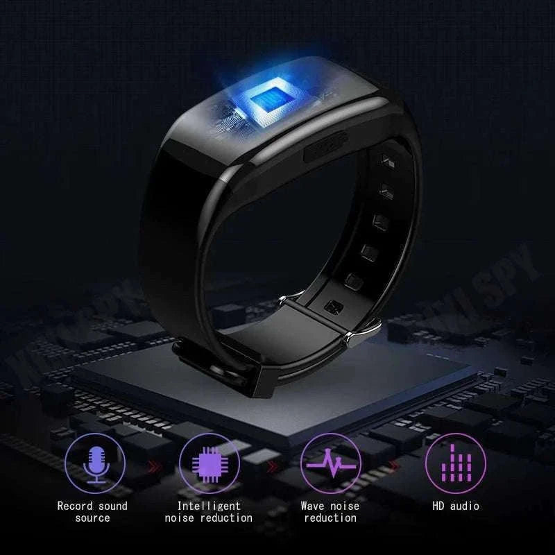 1080P HD Camera Watch with Voice Recorder and One-Click Recording-With otg adapter / 16GB