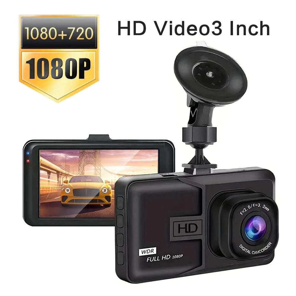 1080P HD Dash Camera Car DVR with Night Vision-Q08 / 16g