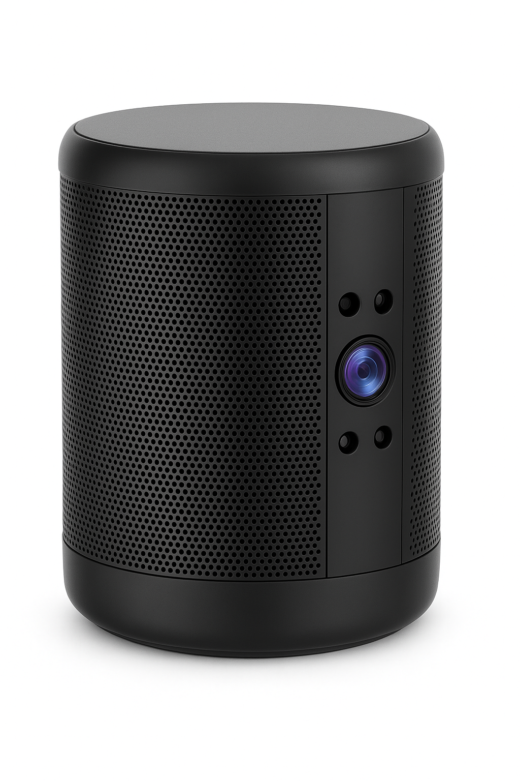 1080P HD Mini WiFi-overvågningskamera med Bluetooth-højttaler