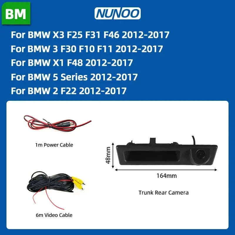 1080P HD Rear View Camera 170° Night Vision for Audi BMW Mercedes-L900