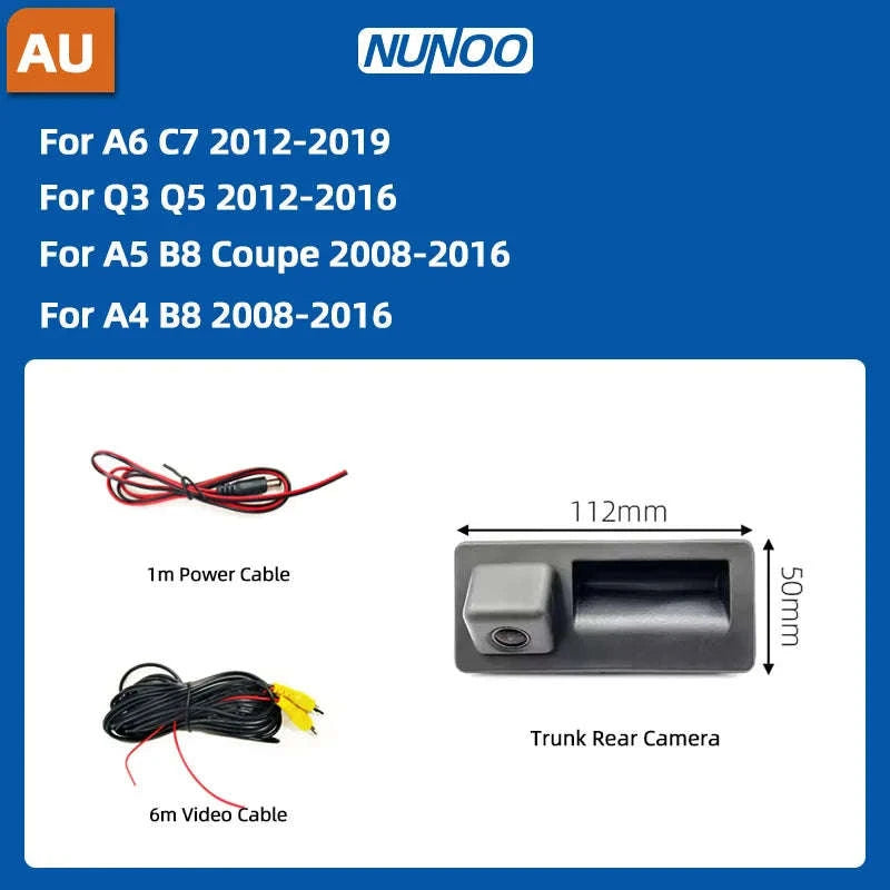 1080P HD Rear View Camera 170° Night Vision for Audi BMW Mercedes-L900