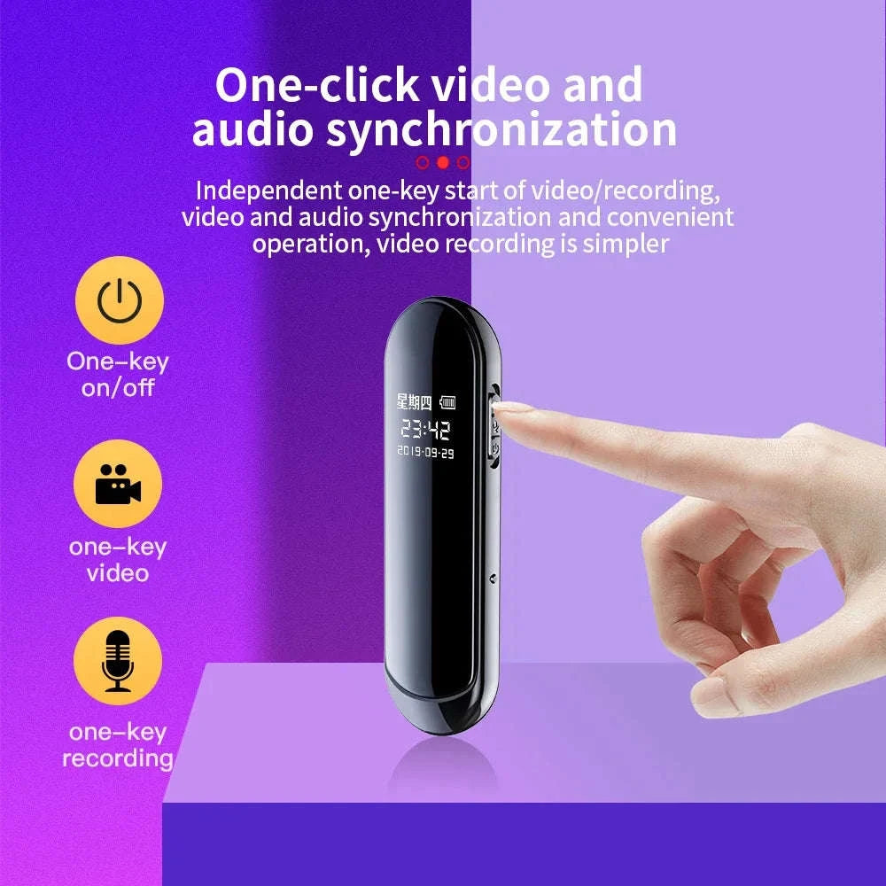 1080P Hidden Action Camera with Voice Recorder and Clip-V8 / 8G