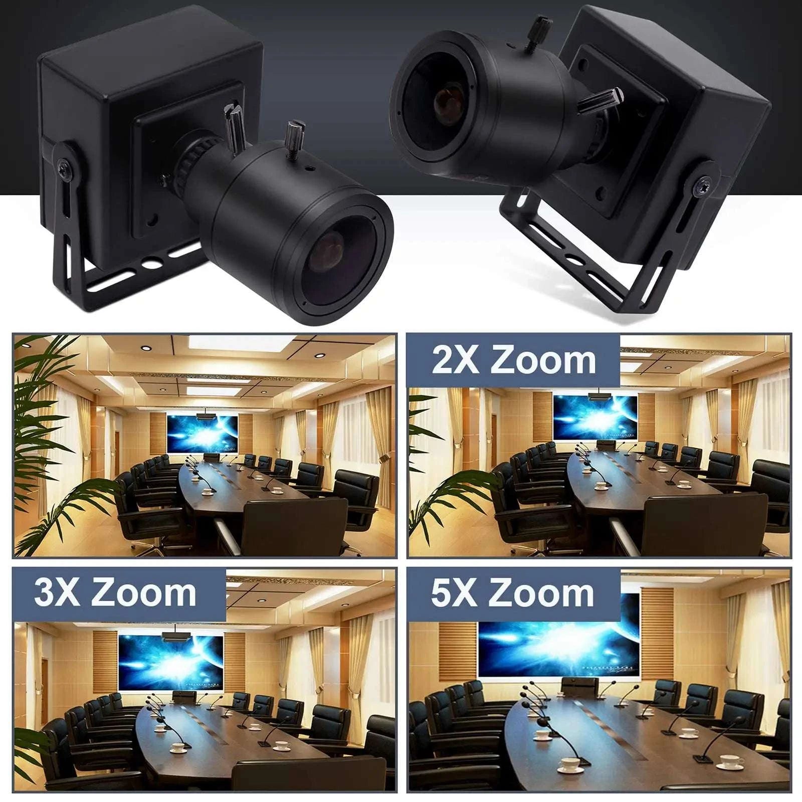 1080P High Speed USB Camera 260FPS 2MP Manual Zoom Webcam-2.8-12mm manual lens