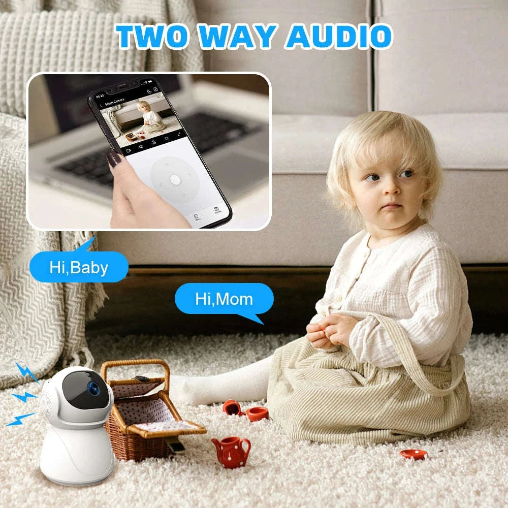 1080P Indoor WiFi Security Camera with 360° Tracking-1 / United States