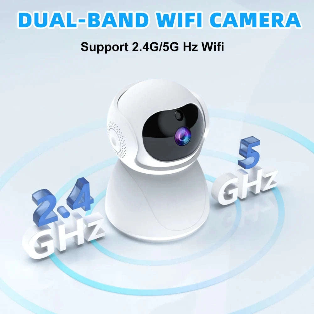 1080P Indoor WiFi Security Camera with 360° Tracking-1 / United States
