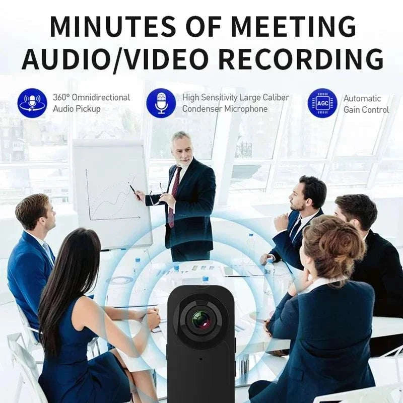 1080P Mini Body Camera A18 with Night Vision & Loop Recording-black / 32GB
