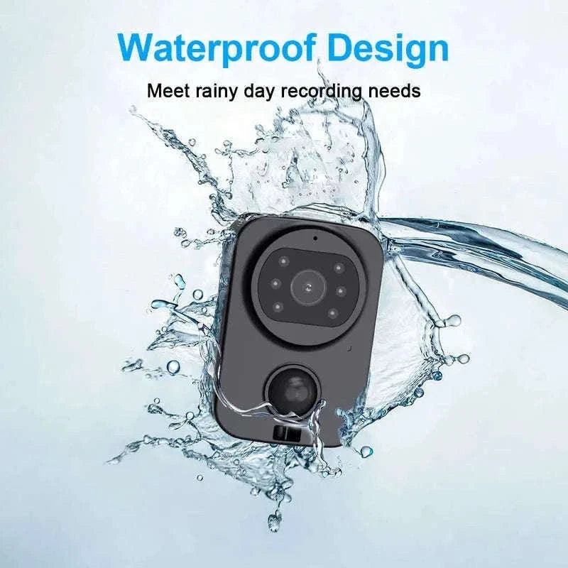 1080P Mini Body Camera Waterproof with Night Vision & PIR Motion Sensor-Waterproof Camera Ad