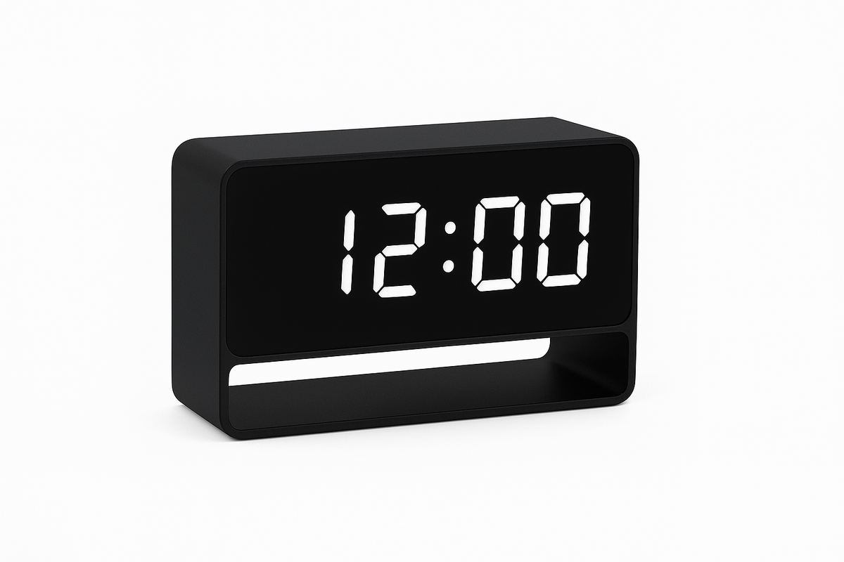 1080P Mini orologio telecamera visione remota con visione notturna e rilevamento movimenti 140° ampiezza d’angolo registratore foto video per uso domestico