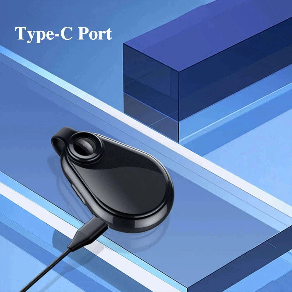 1080P Mini Hidden Camera Necklace with Wide Angle & Audio Recording-V2 / 16G