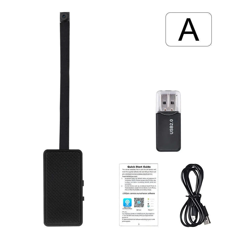 1080P Mini WiFi Camera with Remote Viewing & Motion Detection-A