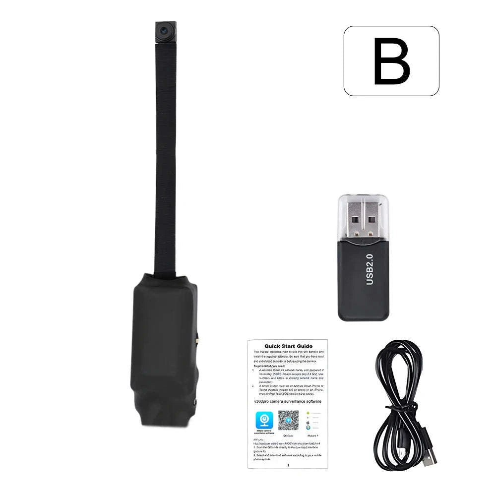 1080P Mini WiFi Camera with Remote Viewing & Motion Detection-B