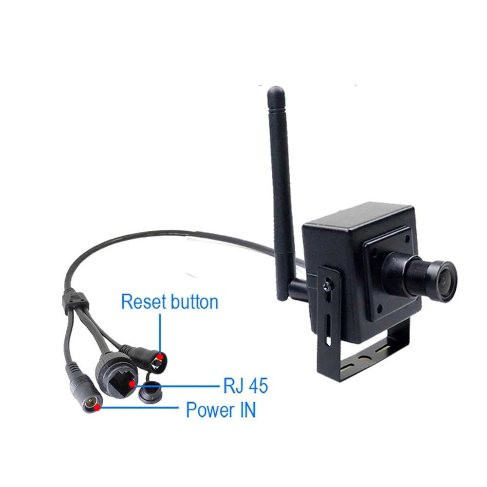 1080P Mini WiFi Security Camera with Audio and Motion Alerts-1080P With Adapter / AU Plug / 3.6mm