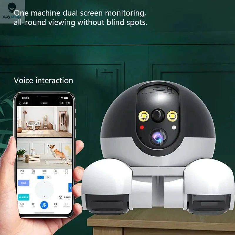 1080P Pet Tracking Camera for Smart Home Monitoring-with 128G Card / US Plug