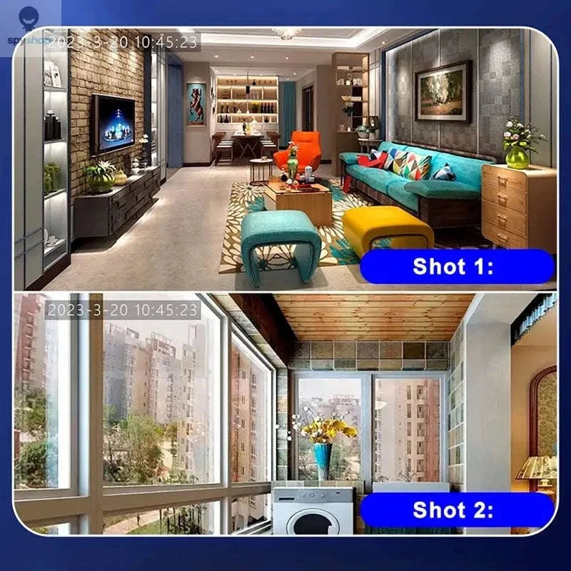 1080P Pet Tracking Camera for Smart Home Monitoring-with 128G Card / US Plug