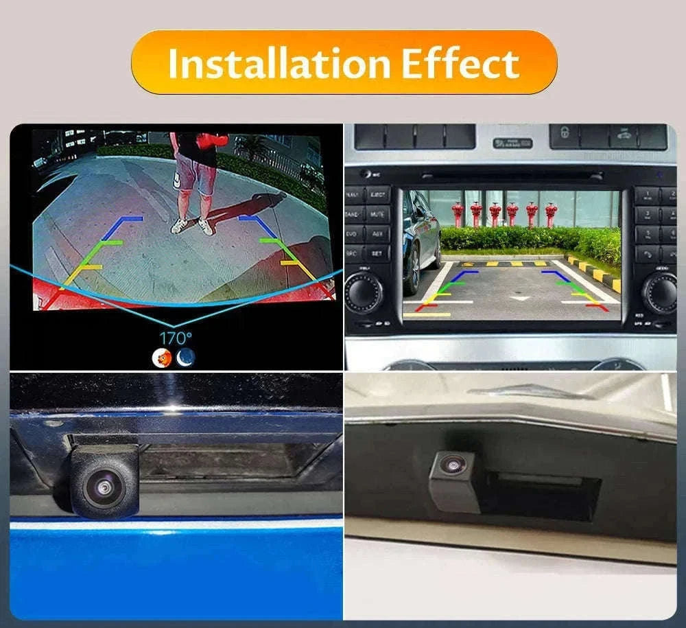 1080P Rear View Backup Camera for Mercedes Benz W203 W207 W212 W246-For-Benz-E-Class / China Mainland / AHD1080P-170Deg