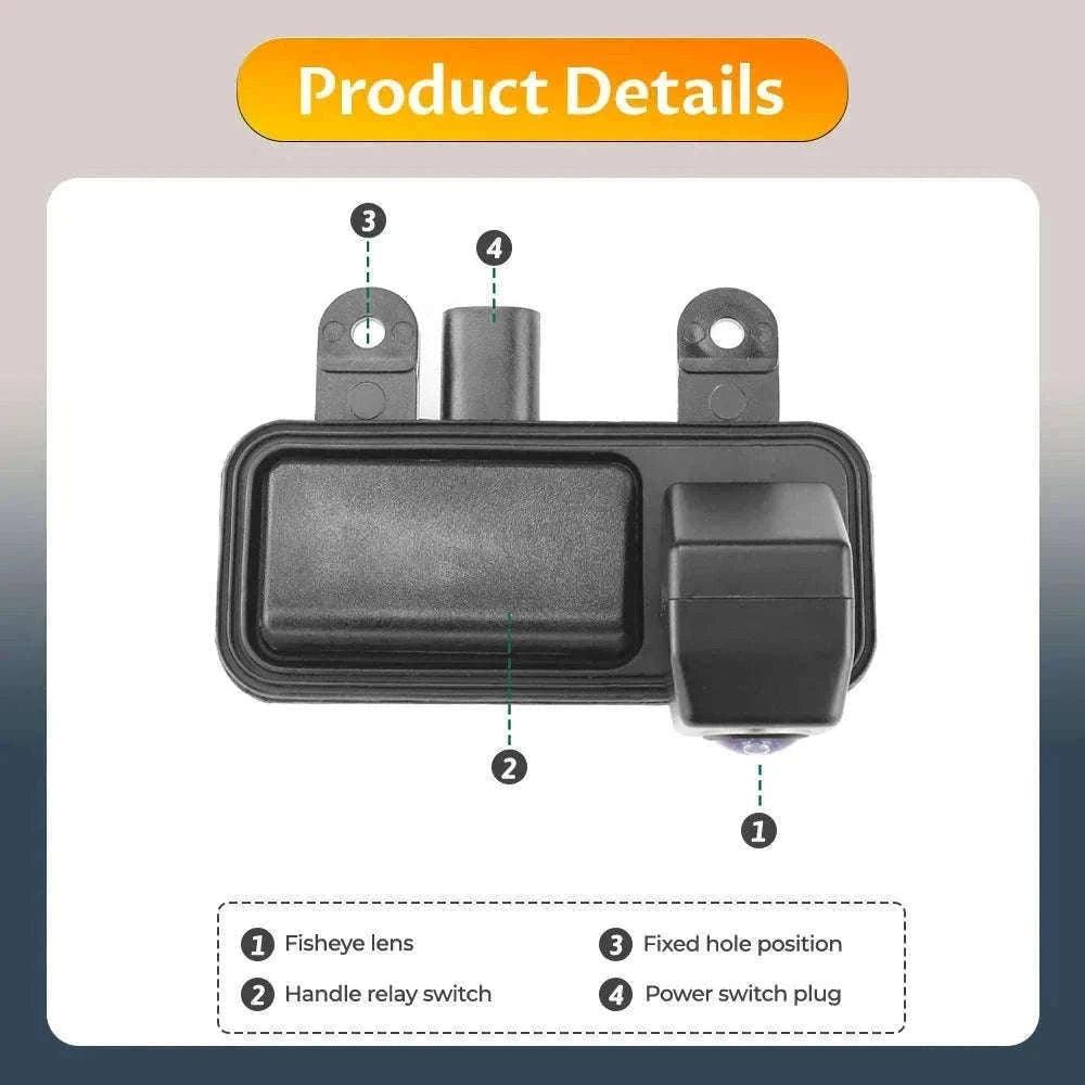 1080P Rear View Backup Camera for Mercedes Benz W203 W207 W212 W246-For-Benz-E-Class / China Mainland / AHD1080P-170Deg