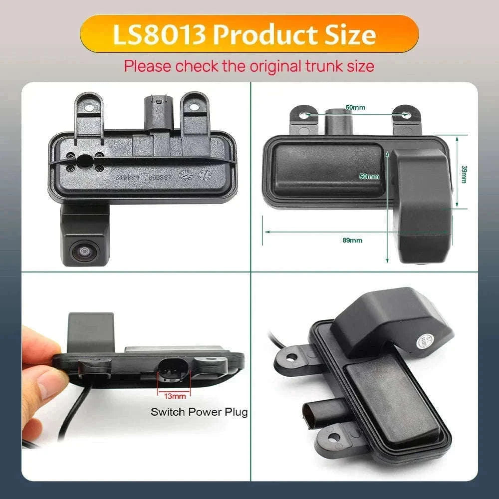1080P Rear View Backup Camera for Mercedes Benz W203 W207 W212 W246-For-Benz-E-Class / China Mainland / AHD1080P-170Deg