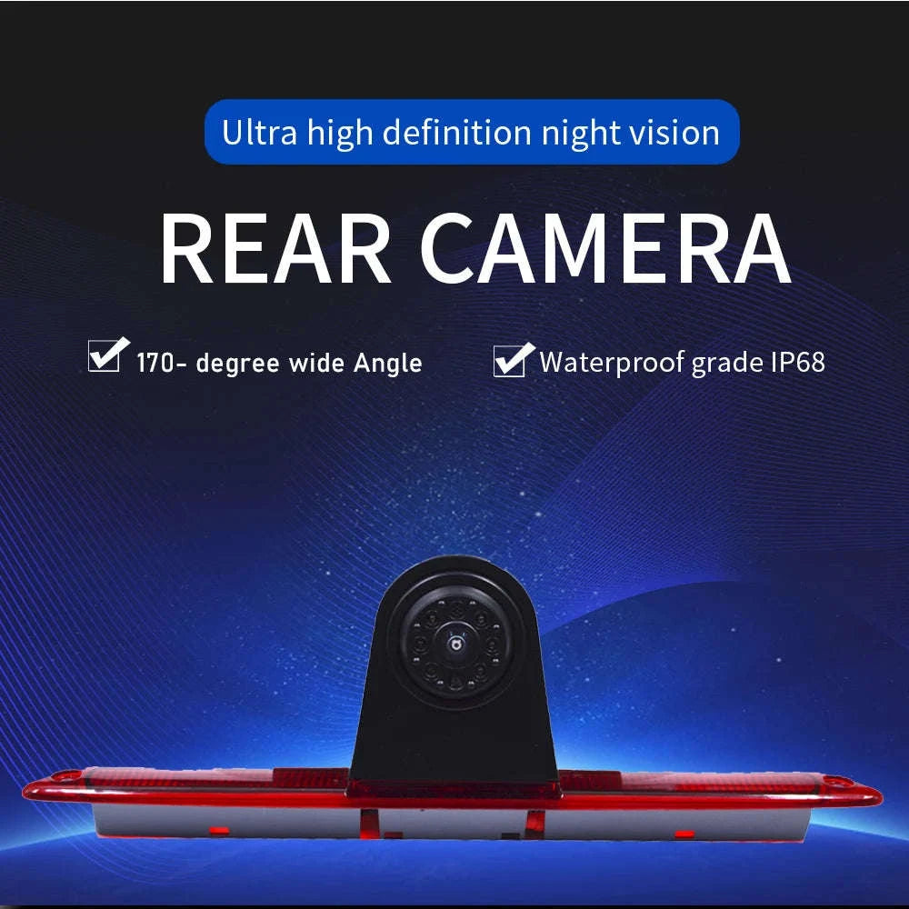 1080P Rear View Camera Brake Light Replacement-Default Title
