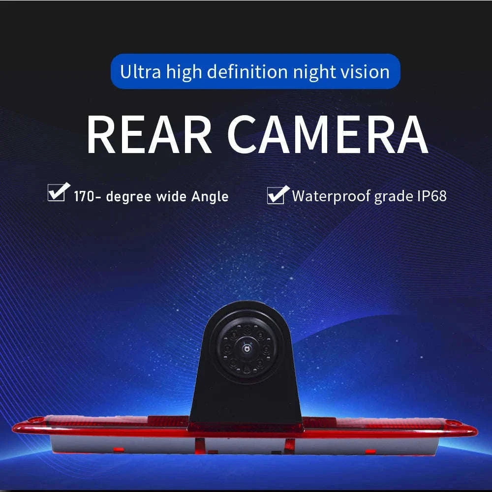 1080P Rear View Camera Brake Light Replacement-Default Title