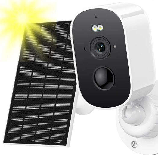 1080P Solar WiFi Security Camera-1080P NO SD Card