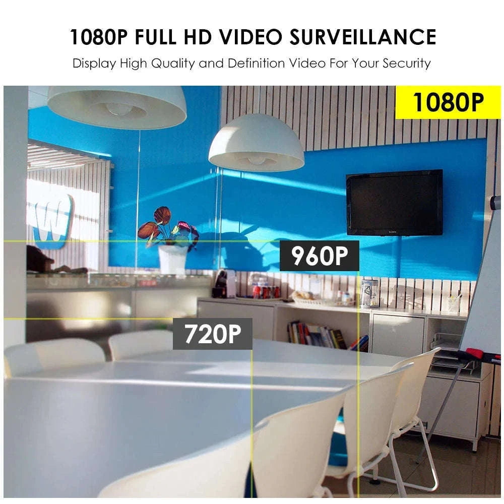 1080P TVI Dome Security Camera with Night Vision and IP66-black / Poland