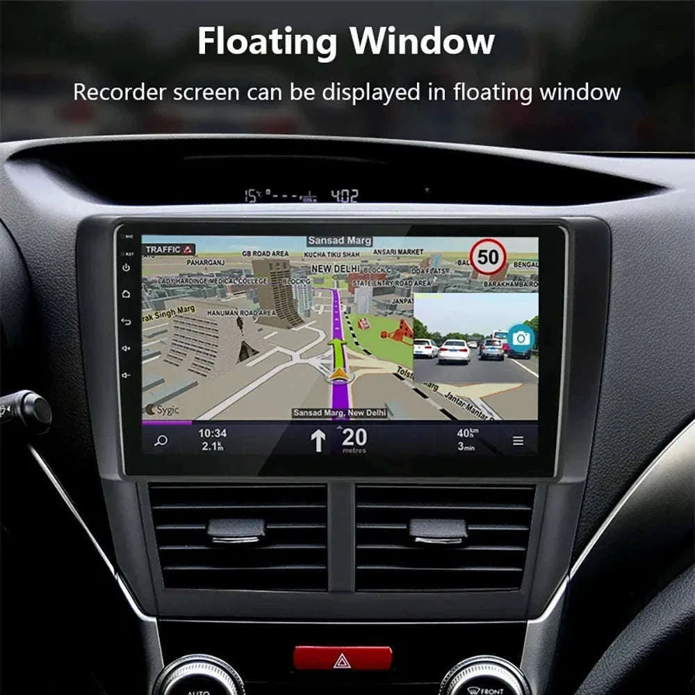 1080P USB Dash Camera with ADAS Alerts for Android Head Units-NO Card