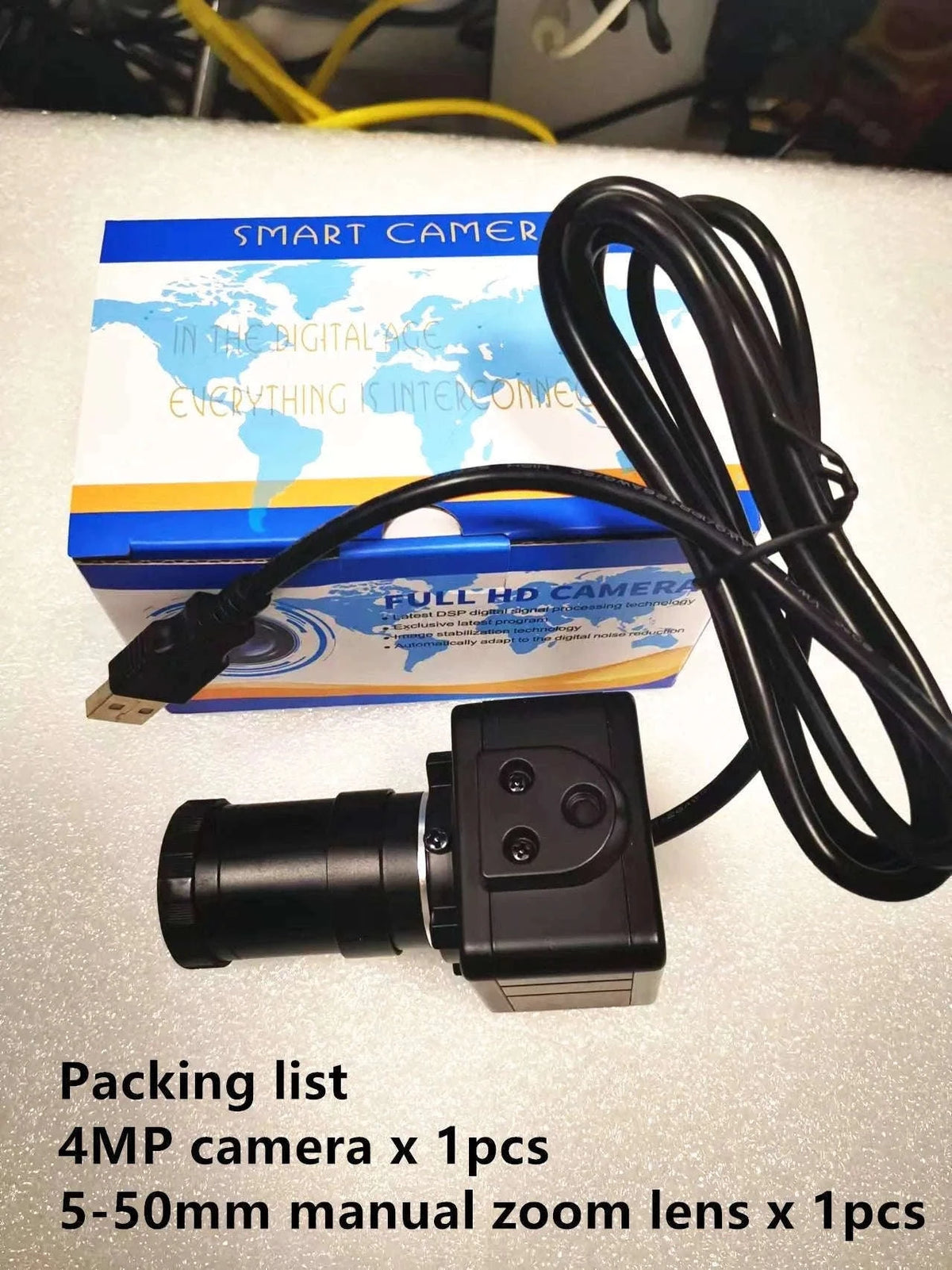 1080P USB Mini Webcam with IMX Sensors for Android Tablets-IMX317 5-50mm LENS