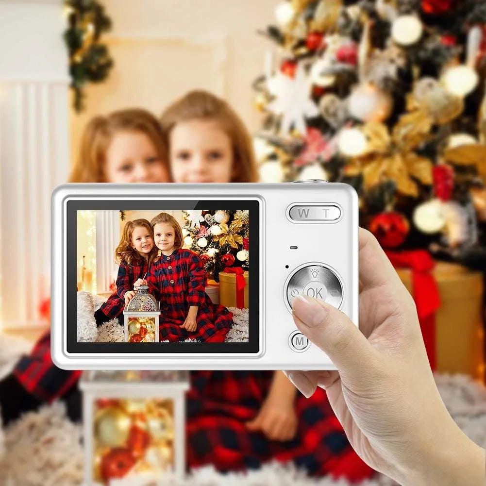 1080P Vlogging Camera 96MP Digital Camera with 16X Zoom IPS Screen-Black / United States
